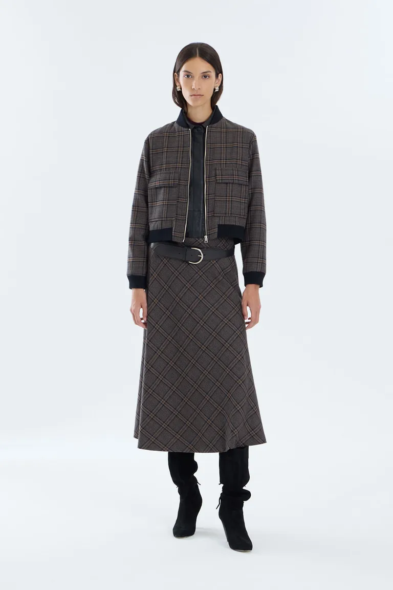 Chaqueta bomber de corte clásico con cierre frontal y puños elásticos de Portsaid en Chaquetas para argentina