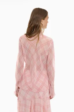 Camisa cuadros semitransparente de Lefties en Camisas para argentina