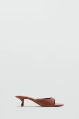 Sandalia tacón kitten de Mango en Sandalias para argentina