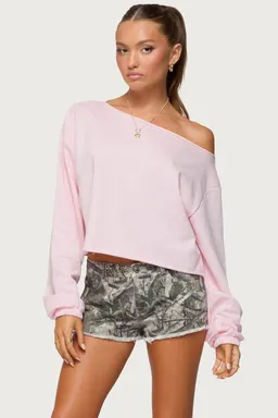 Aveline remera escote bardot de Edikted en Buzos y Sweaters para argentina
