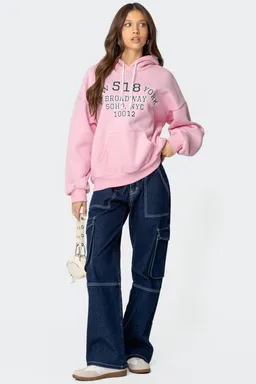 Buzo con capucha oversized de Edikted en Buzos y Sweaters para argentina