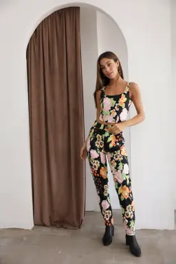 Pantalon slouchy estampado de Monaliza Plus en Pantalones para argentina