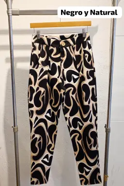 Pantalon slouchy estampado de Monaliza Plus en Pantalones para argentina