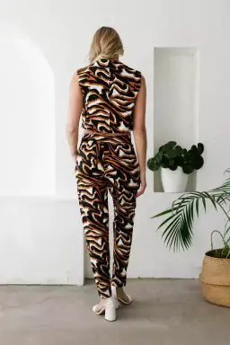 Pantalon slouchy estampado de Monaliza Plus en Pantalones para argentina