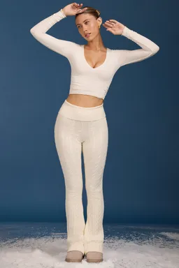Crop top fruncido manga larga de Oh Polly en Tops para argentina