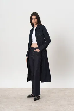 Tapado denim azul de Magda en Tapados para argentina