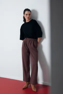 Pantalón pinzado tiro alto de Audaz en Pantalones para argentina