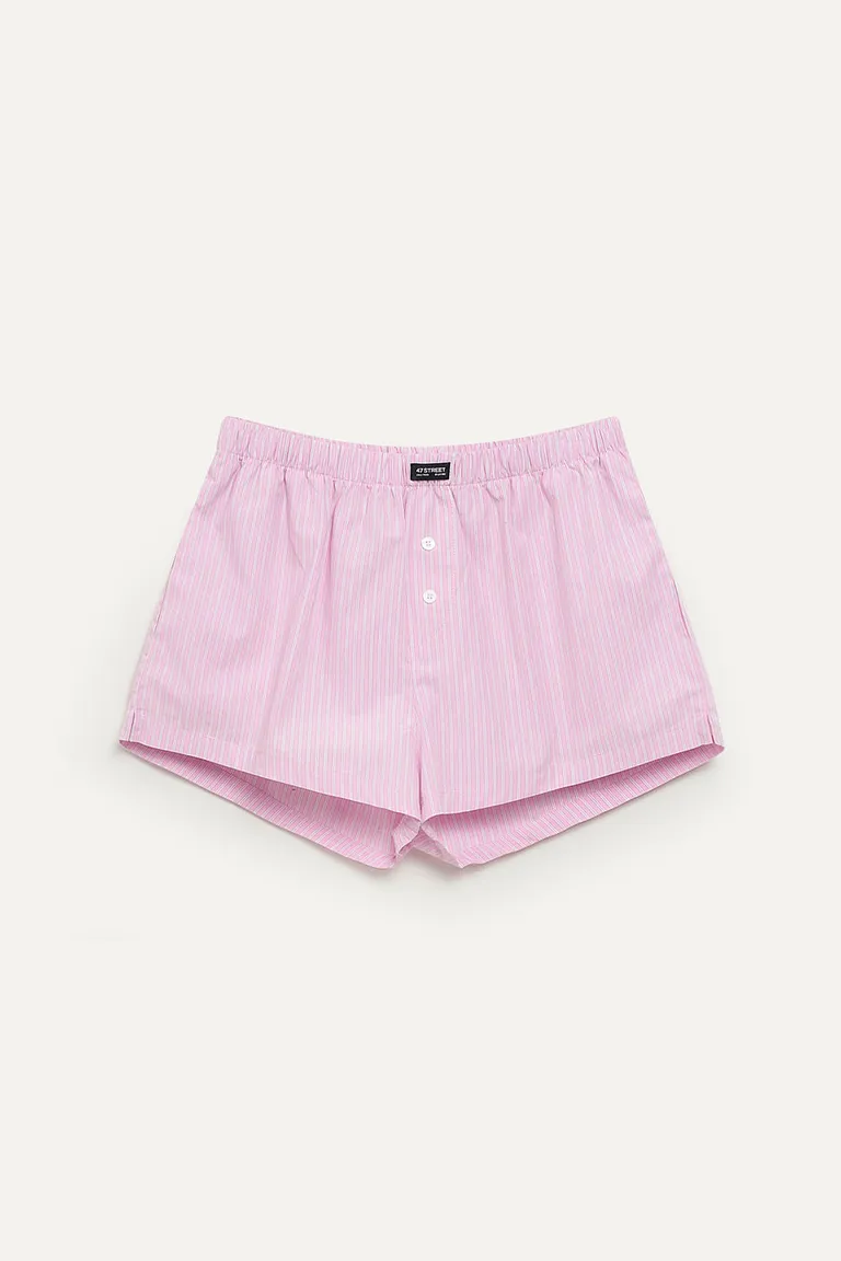 Shorts relajados de diseño corto y fresco para mujer de 47 Street en Shorts para argentina