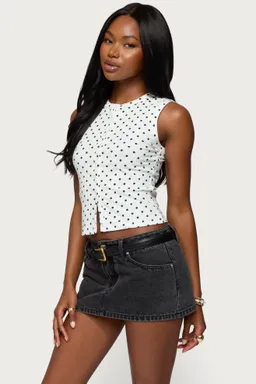 Musculosa rosalind lunares de Edikted en Tops para argentina