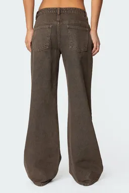 Jeans tiro bajo zahra de Edikted en Pantalones para argentina