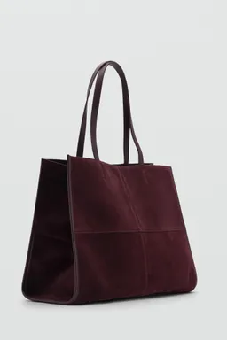 Bolso shopper cuero de Mango en Bolsos y Carteras para argentina