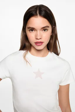 Remera estampada estrella de Mango Teen en Remeras para argentina