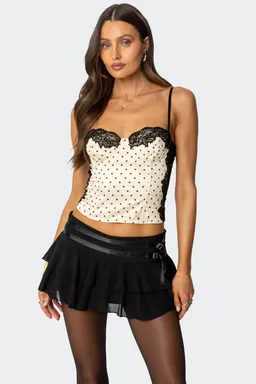 Corset lunares mallie de Edikted en Tops para argentina