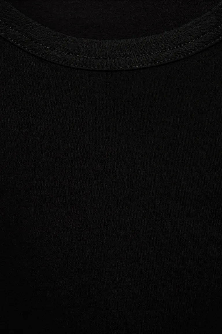 Camiseta básica algodón de Mango en Remeras para argentina
