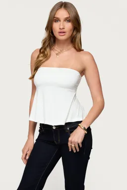 Top babydoll beaux sin breteles de Edikted en Tops para argentina