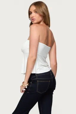 Top babydoll beaux sin breteles de Edikted en Tops para argentina