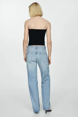 Jeans rectos tiro medio de Mango en Pantalones para argentina