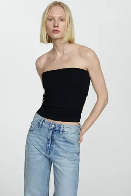 Jeans rectos tiro medio de Mango en Pantalones para argentina