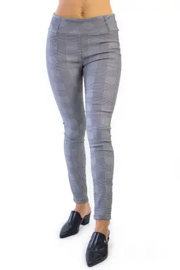 Pantalón escoces bengalina elastizado de Via C en Pantalones para argentina