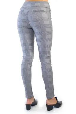Pantalón escoces bengalina elastizado de Via C en Pantalones para argentina