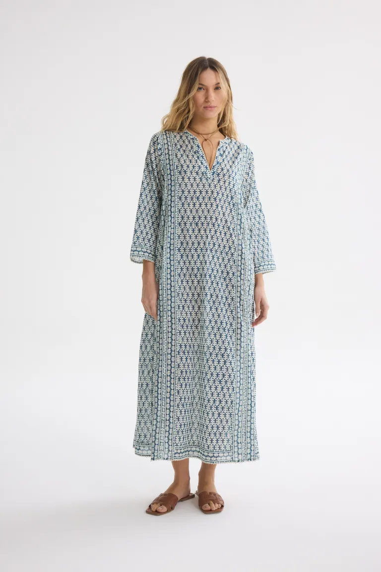 Vestido estampado de corte relajado para mujer de Akiabara en Vestidos para argentina