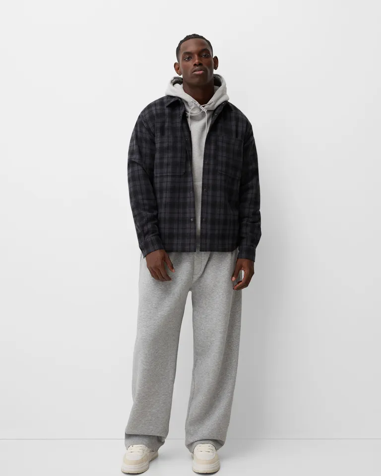Sobrecamisa boxy de polar de Bershka en Camisas para argentina