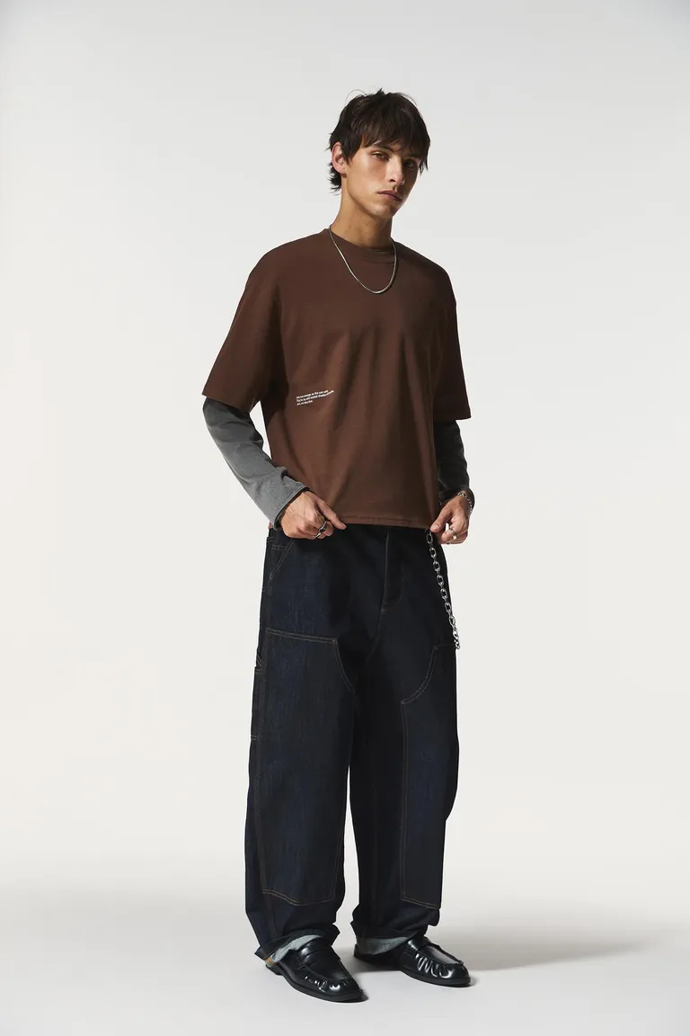 Remera texto dusky hues de Pull&Bear en Remeras y Polos para argentina