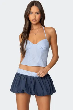 Top halter janey rayas de Edikted en Tops para argentina