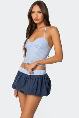 Top halter janey rayas de Edikted en Tops para argentina