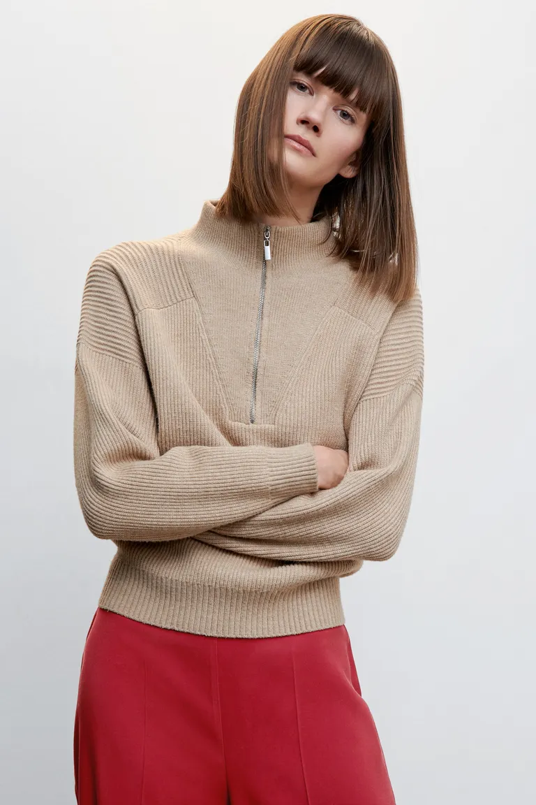 Pantalón palazzo tiro alto de Mango en Pantalones para argentina