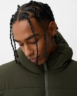 Campera inflable con capucha de Bershka en Abrigos y Camperas para argentina