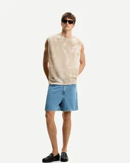 Musculosa rústica batik de Bershka en Remeras y Polos para argentina