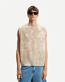 Musculosa rústica batik de Bershka en Remeras y Polos para argentina