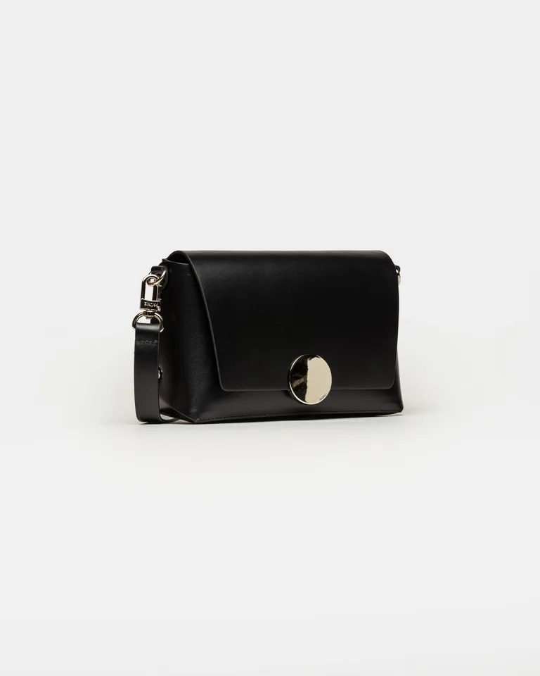 Elegante Bolso Bandolera Oasis de Cuero con Herraje Circular de Prüne en Bolsos y Carteras para argentina