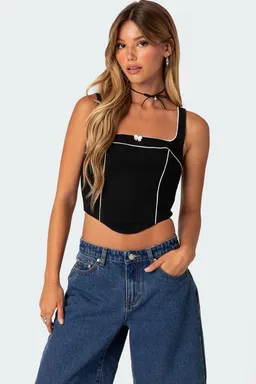 Corset marinero de Edikted en Bodies para argentina