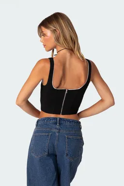 Corset marinero de Edikted en Bodies para argentina