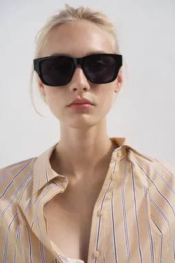 Camisa rayas manga corta de Mango en Camisas para argentina