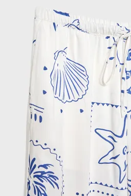Pantalón fluido estampado de Stradivarius en Pantalones para argentina