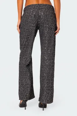 Jeans lentejuelas holgados nyah de Edikted en Pantalones para argentina