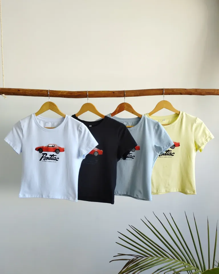 Remera básica de algodón con estampado Pontiac de Lemmon en Remeras para argentina