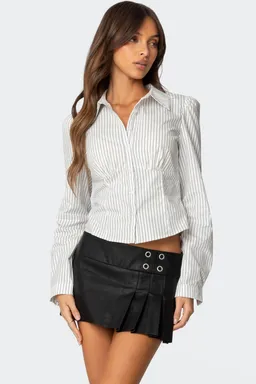 Camisa rayas entallada de Edikted en Camisas para argentina