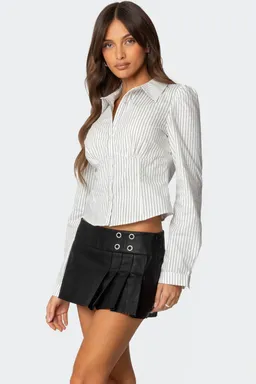 Camisa rayas entallada de Edikted en Camisas para argentina