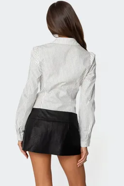 Camisa rayas entallada de Edikted en Camisas para argentina