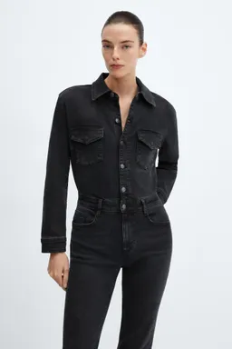 Mono largo jean de Mango en Monos para argentina