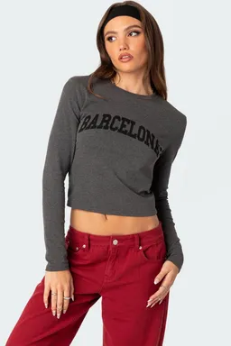 Remera manga larga barcelona de Edikted en Buzos y Sweaters para argentina