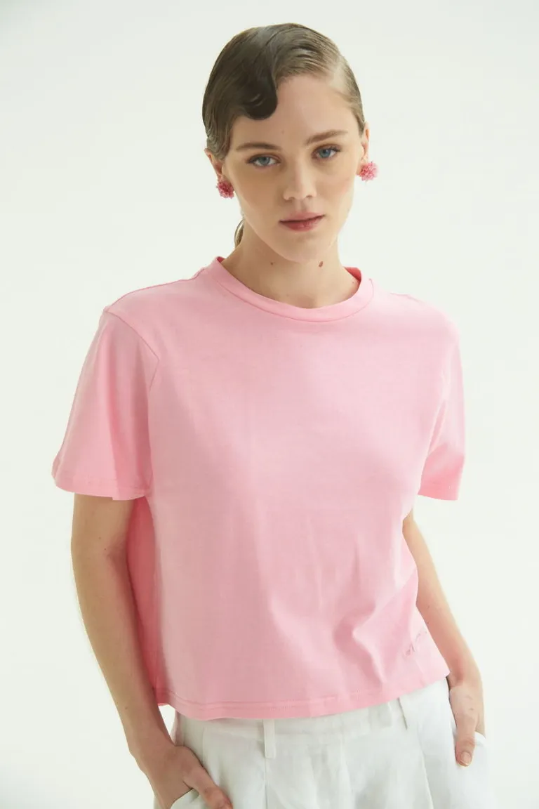 Remera de Algodón Ligera y Suave con Diseño Minimalista para Mujer de Las Pepas en Remeras para argentina