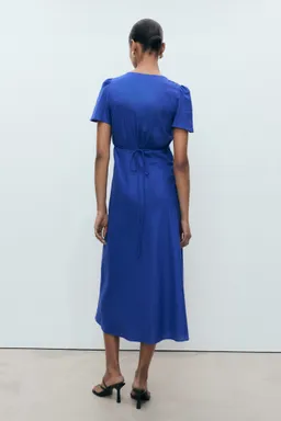 Vestido lino flores de Mango en Vestidos para argentina
