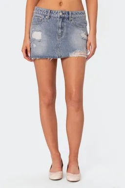 Minifalda denim ginnie de Edikted en Shorts para argentina