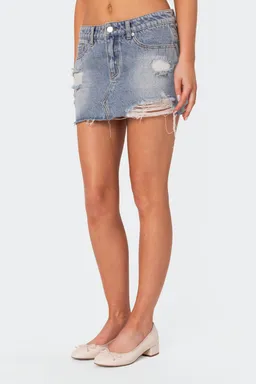 Minifalda denim ginnie de Edikted en Shorts para argentina