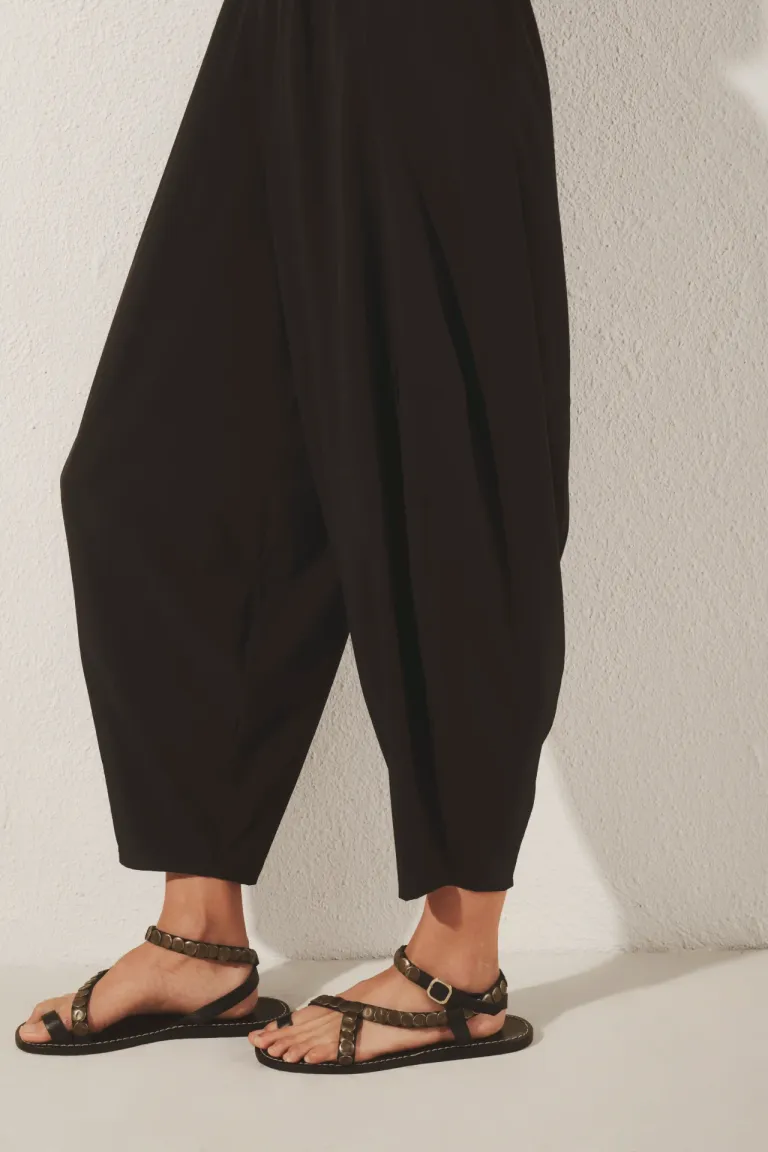 Pantalón de Corte Holgado y Cintura Elástica en Estilo Balloon de Rapsodia en Pantalones para argentina